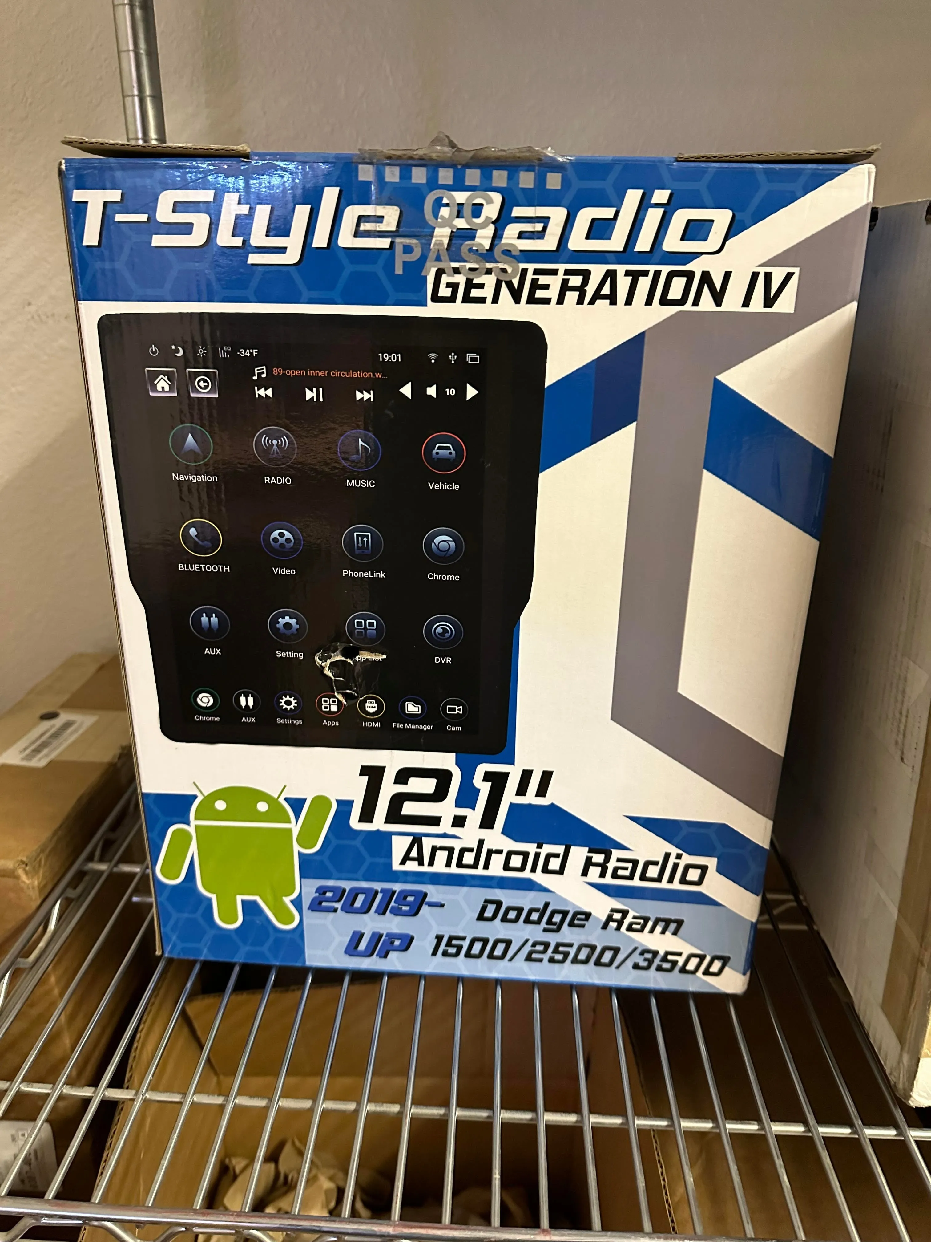 Linkswell | 2019  Dodge Ram 1500 / 2500 / 3500 Gen 4 T-Style Radio - *Open Box*