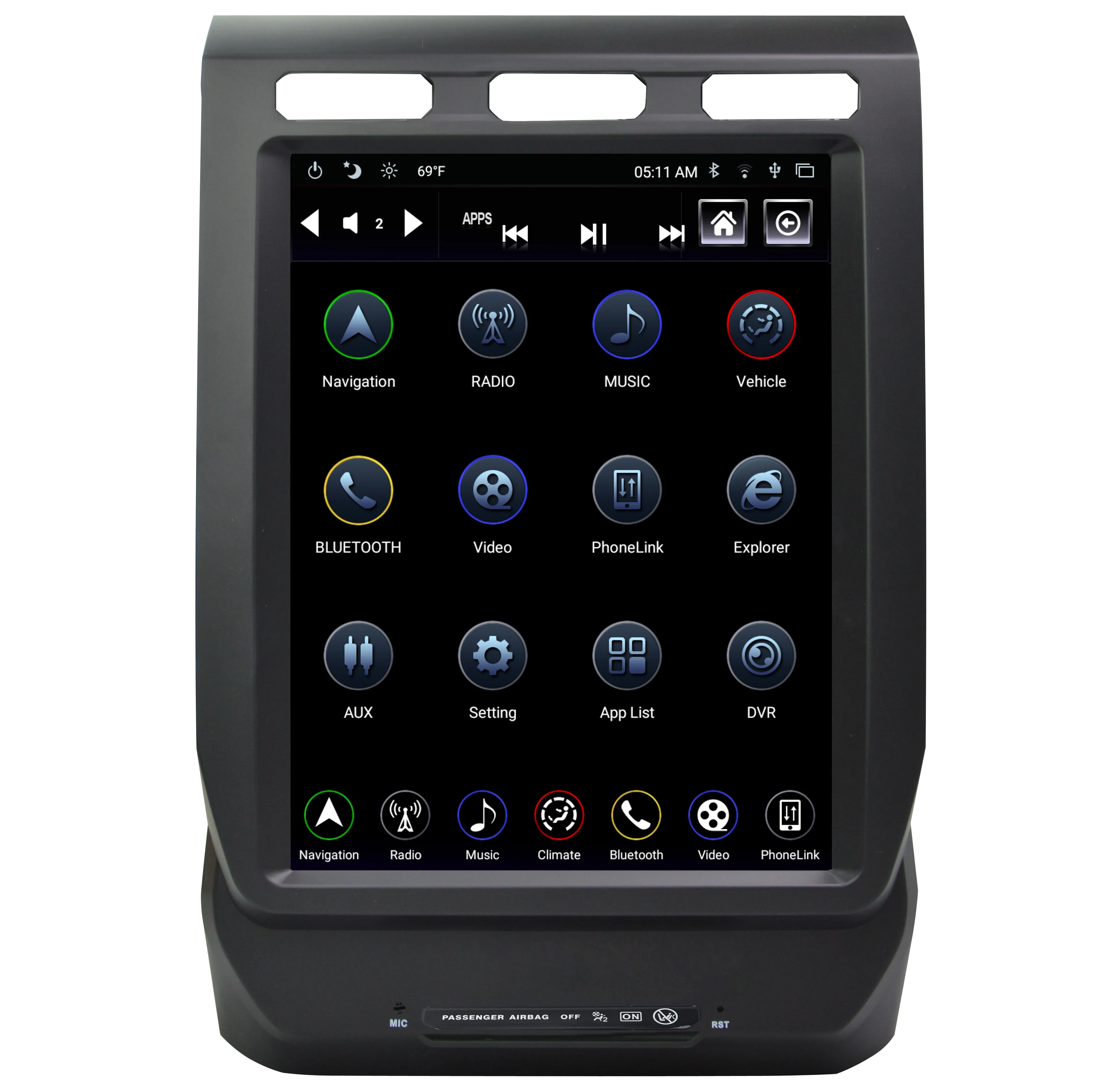 Linkswell T-Style Radio Ford Expedition (18-21) 12.1" Android Generation 4 - TS-FDED12-1RR-4B