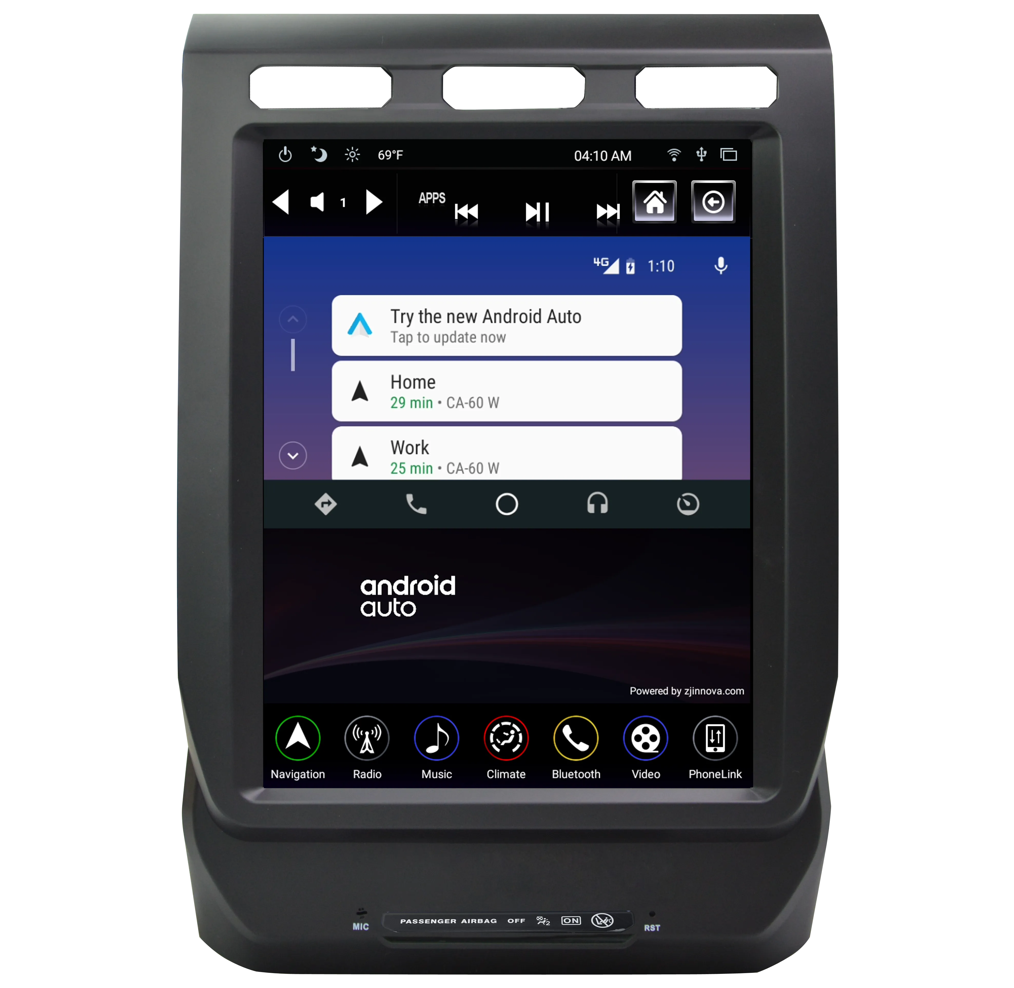 Linkswell T-Style Radio Ford Expedition (18-21) 12.1" Android Generation 4 - TS-FDED12-1RR-4B