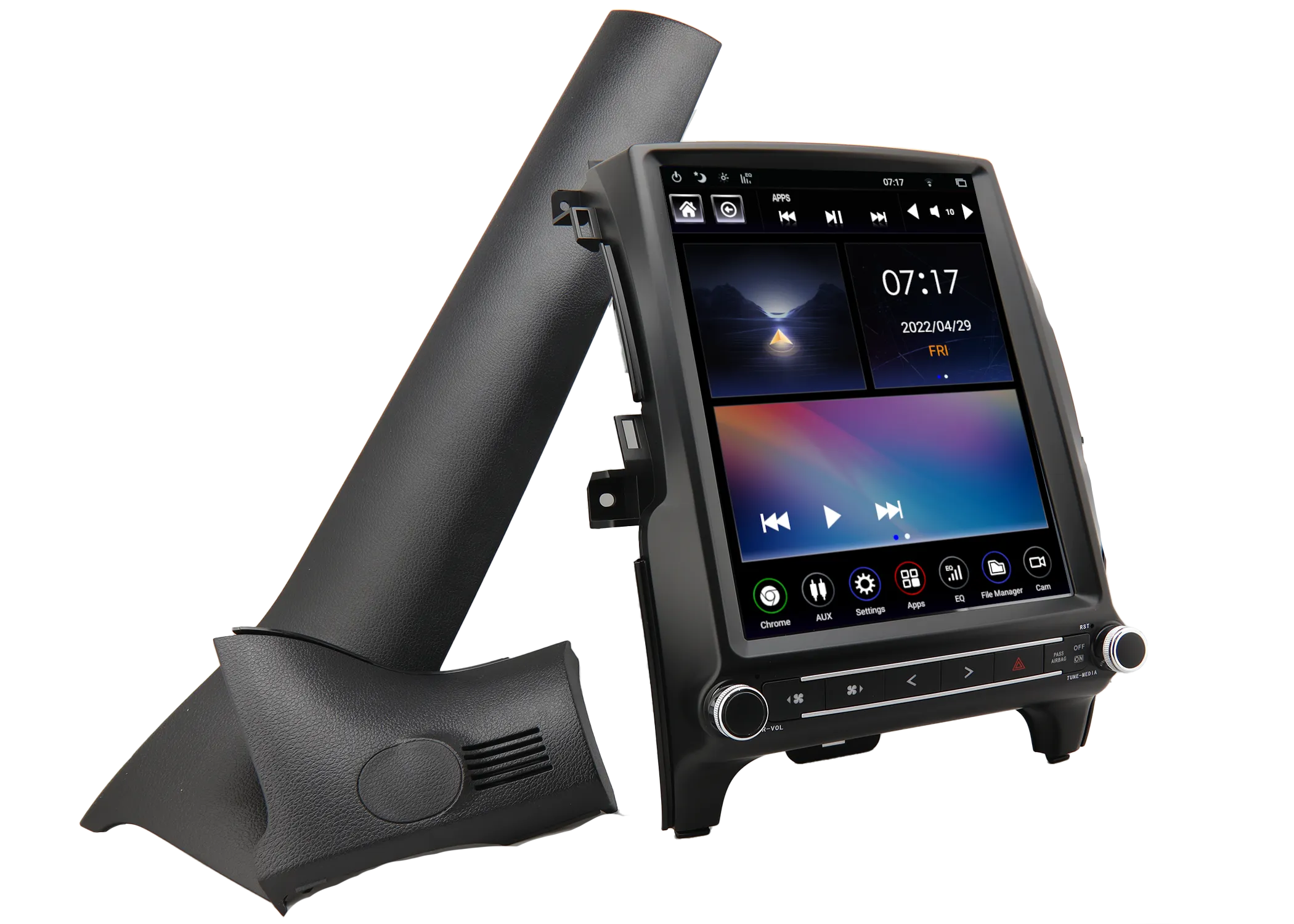 Linkswell T-Style Radio Ford Ranger (2018-2022) 12.1" Android Generation 5 - Tesla Style Tablet