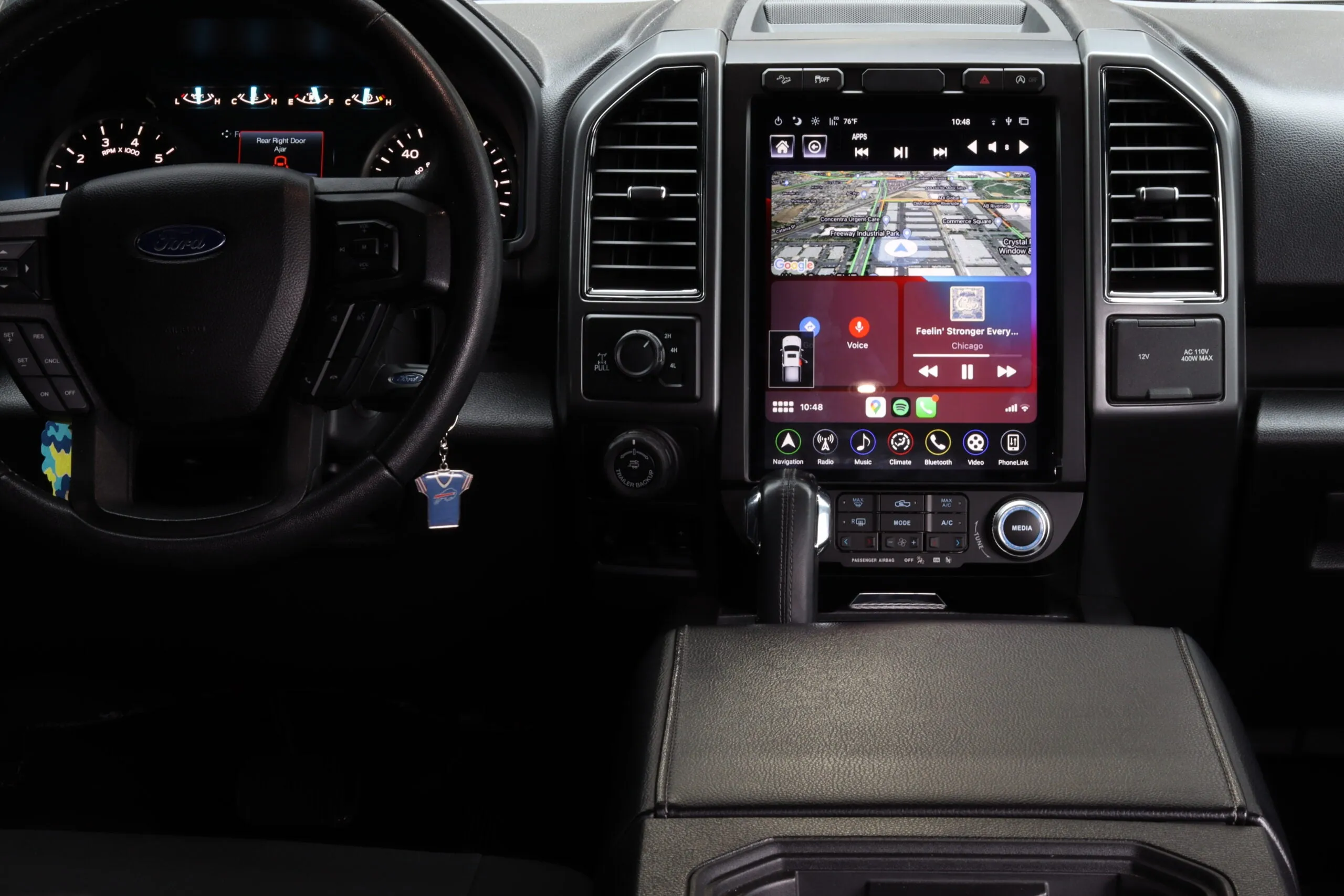 LinksWell TS-FDPU12-1KB-5B - 2015-2020 FORD F150/2017 – UP FORD SUPER DUTY GENERATION 5 T-STYLE RADIO