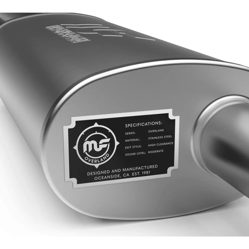 Magnaflow - Overland Series Cat-Back Performance  Exhaust System - Toyota Tacoma (2024 )
