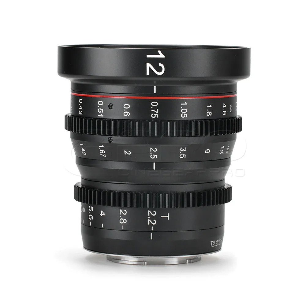 MEIKE 12mm T2.2 Manual Focus Cinema Prime Lens MFT Mount
