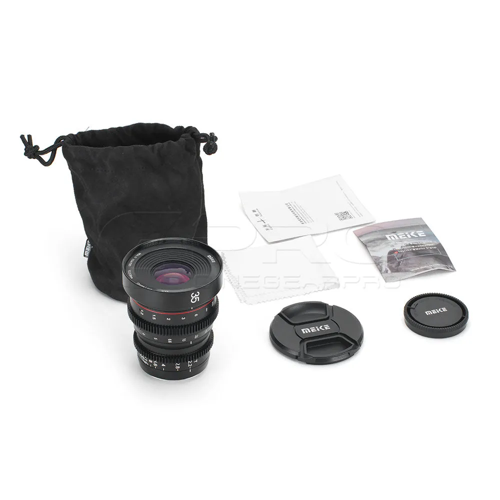 MEIKE 35mm T2.2 Manual Focus Cinema Prime Lens MFT Mount