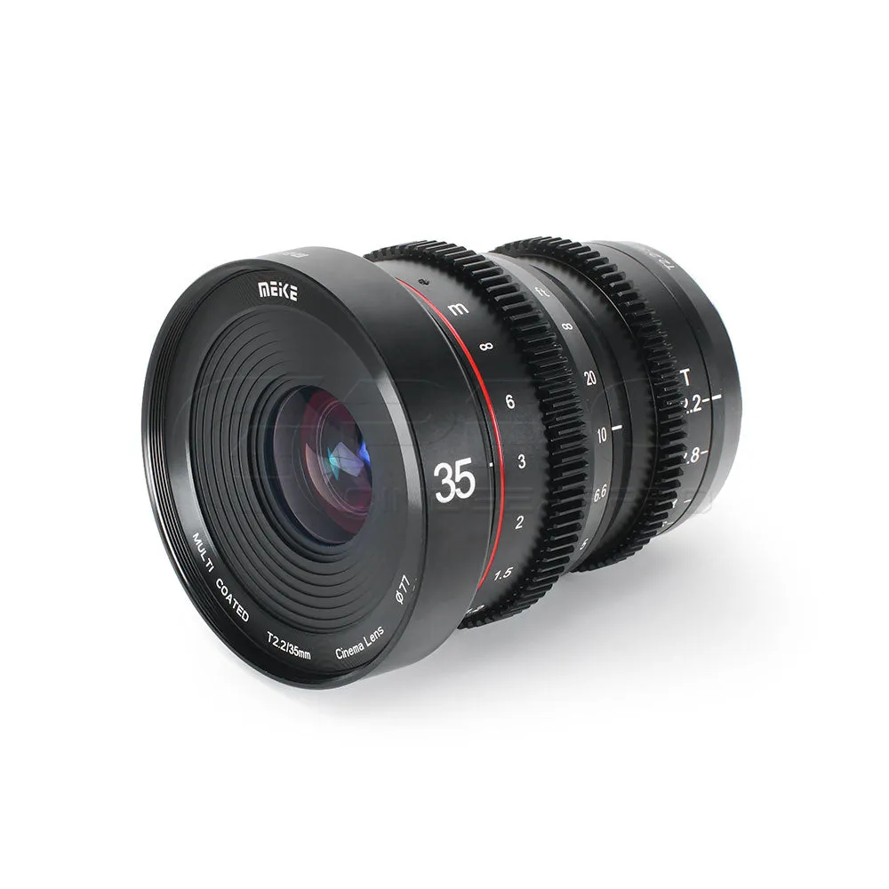MEIKE 35mm T2.2 Manual Focus Cinema Prime Lens MFT Mount