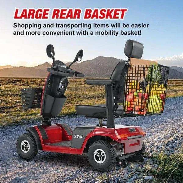 Metro Mobility S500 Series 4-Wheel Heavy Duty Travel Mobility Scooter