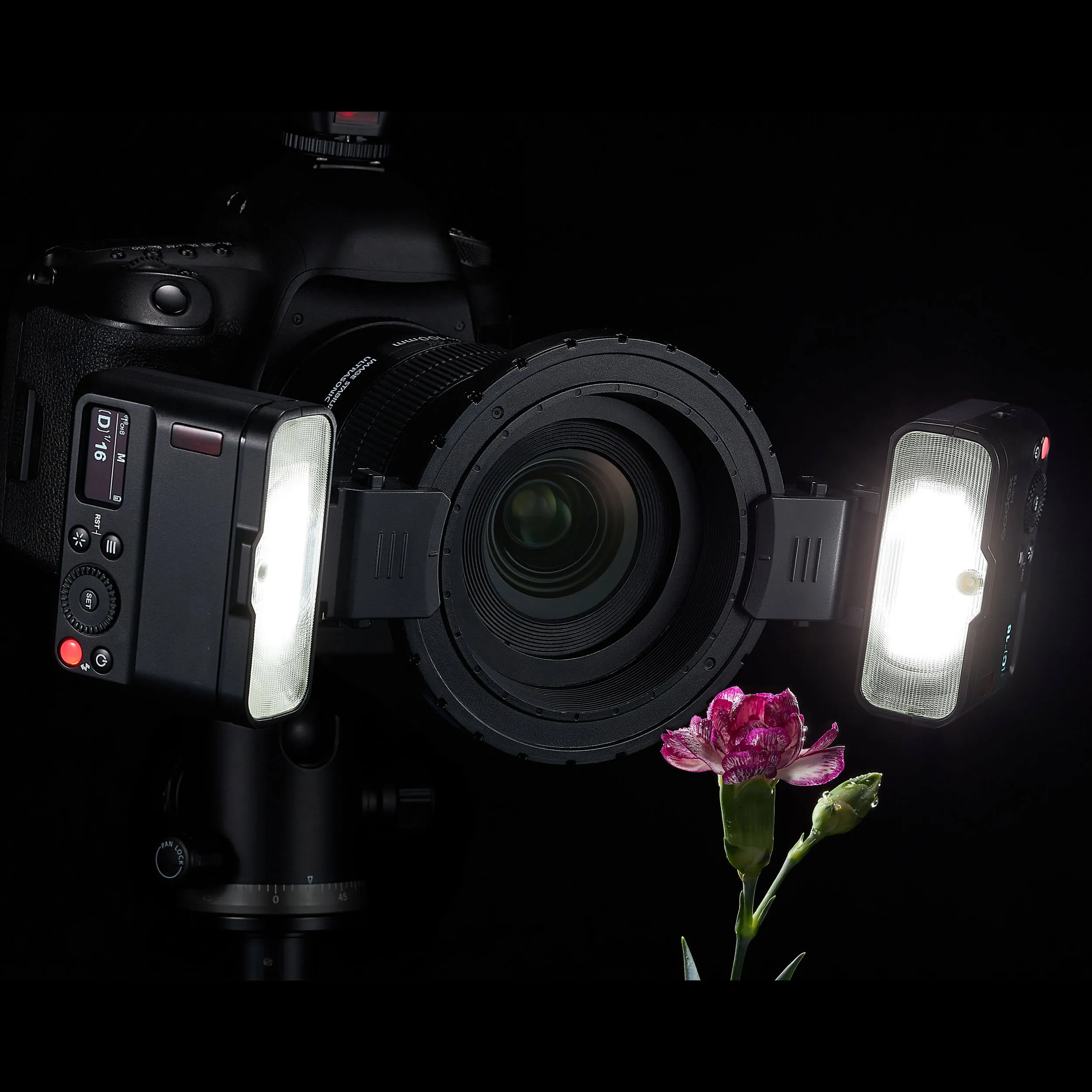 MF12-K2 Wireless Off-Camera Macro Flash Ring Twin Kit