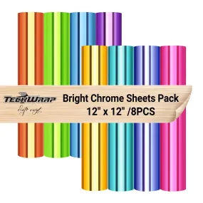 Mirror Chrome Vinyl Sheets Pack