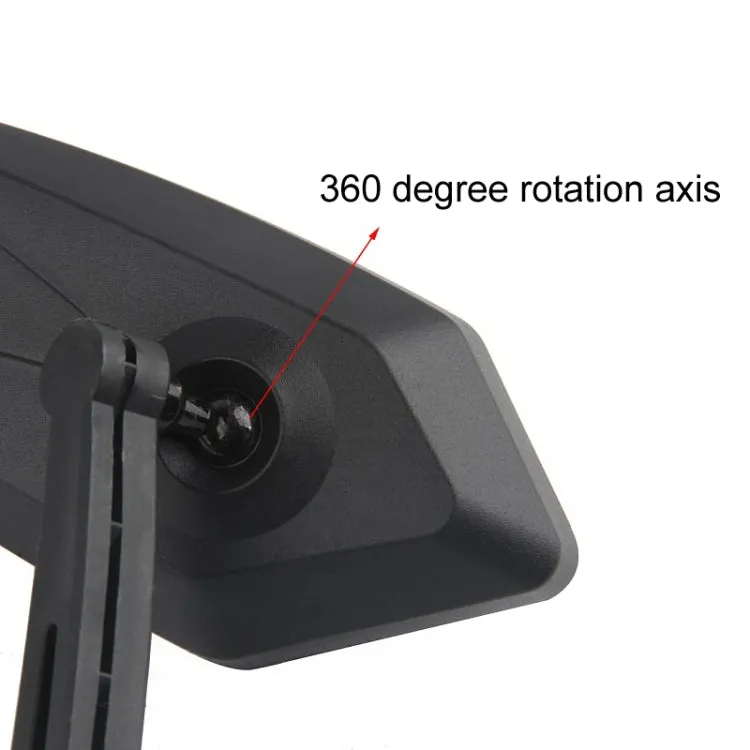 Mountain Bike High Definition Flat Reflective Rearview Mirror, Specification: Single Left