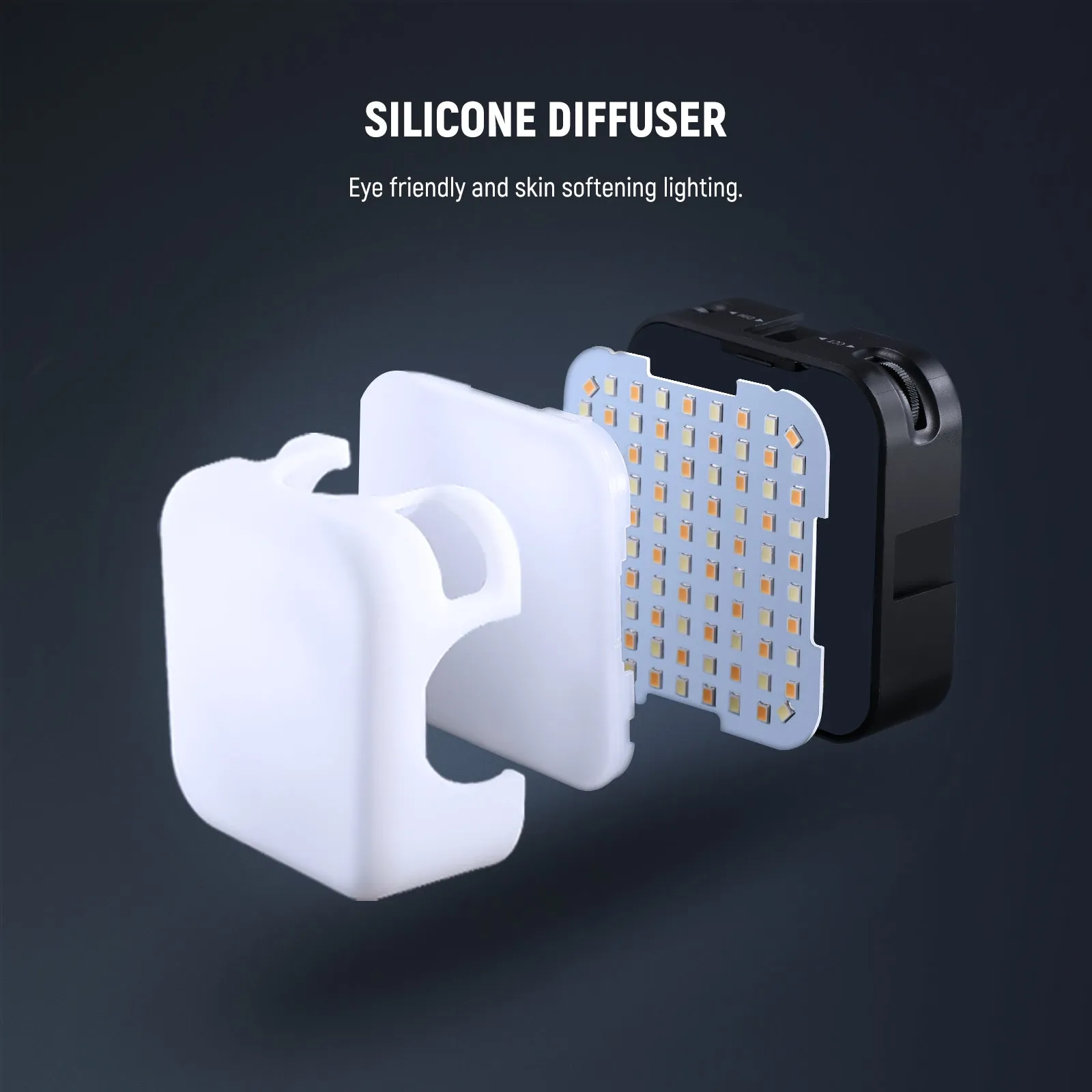 NEEWER PL81 Clip On Light Selfie Light for Phone/Laptop