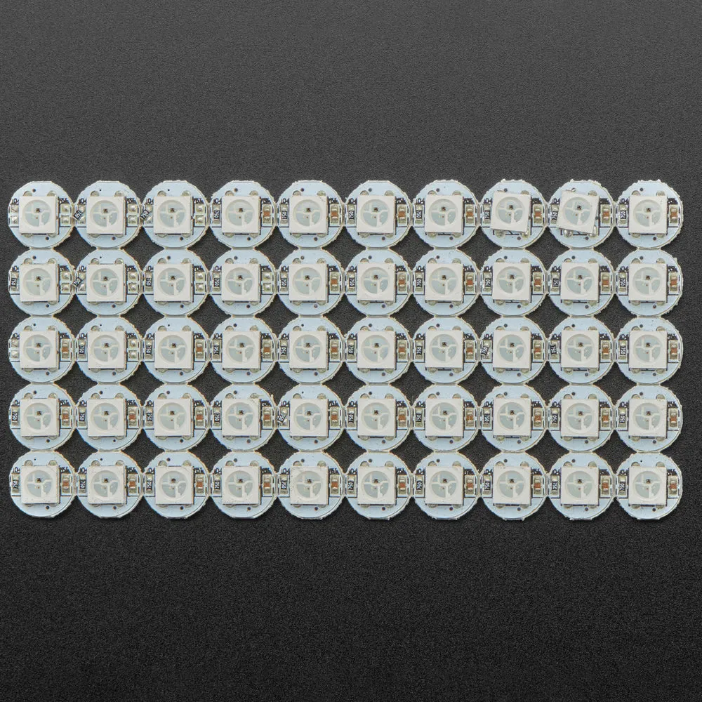 NeoPixel Mini Button PCB - Pack of 50