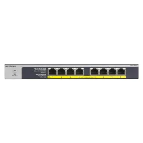Netgear 8 Port Gigabit Ethernet Unmanaged PoE  Switch With FlexPoE GS108LP