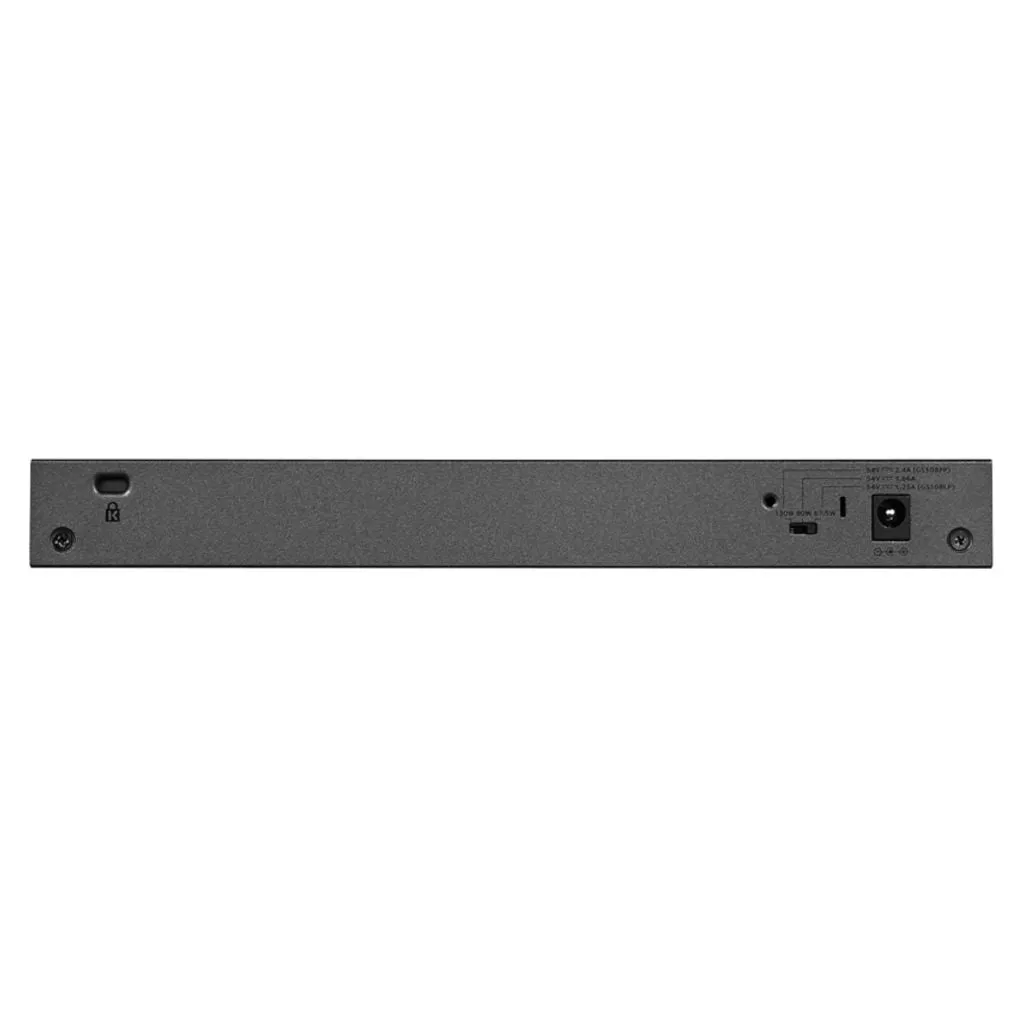 Netgear 8 Port Gigabit Ethernet Unmanaged PoE  Switch With FlexPoE GS108LP
