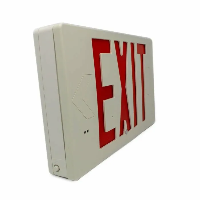 Night Vision Exit Sign 4K Hidden Camera DVR [Battery Powered]