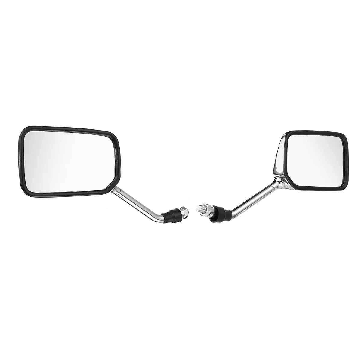 Pair Motorcycle Handlebar Rearview Side Mirror for Honda CB400/CB750/CB1000/CB1300