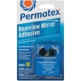 Permatex Rearview Mirror Adhesive 2 Part Kit 0.3 0.6Ml - 81844