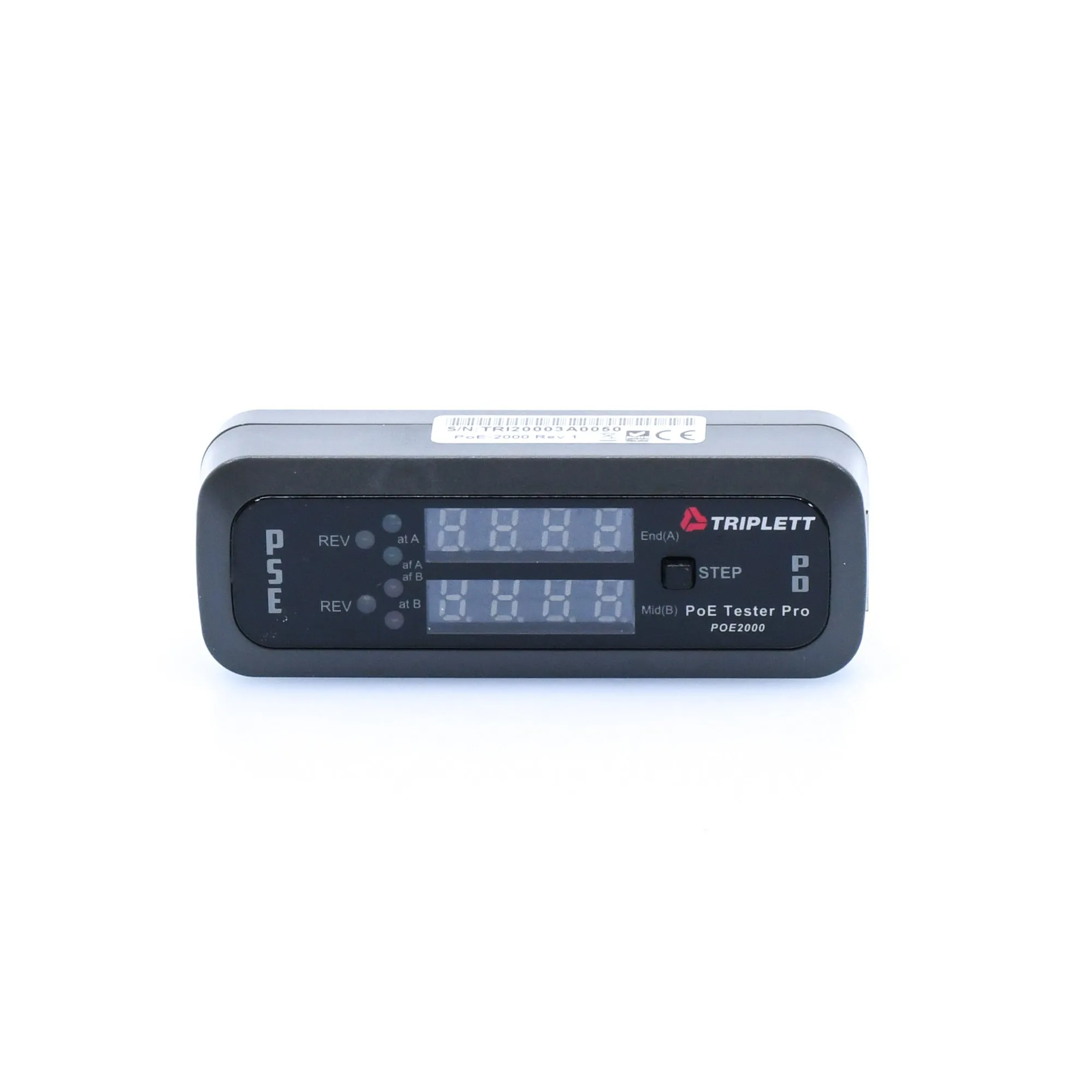 PoE Tester Pro™ : Inline Power Over Ethernet Detector Detects PSE-Type/Class, Power Source and More - (POE2000)
