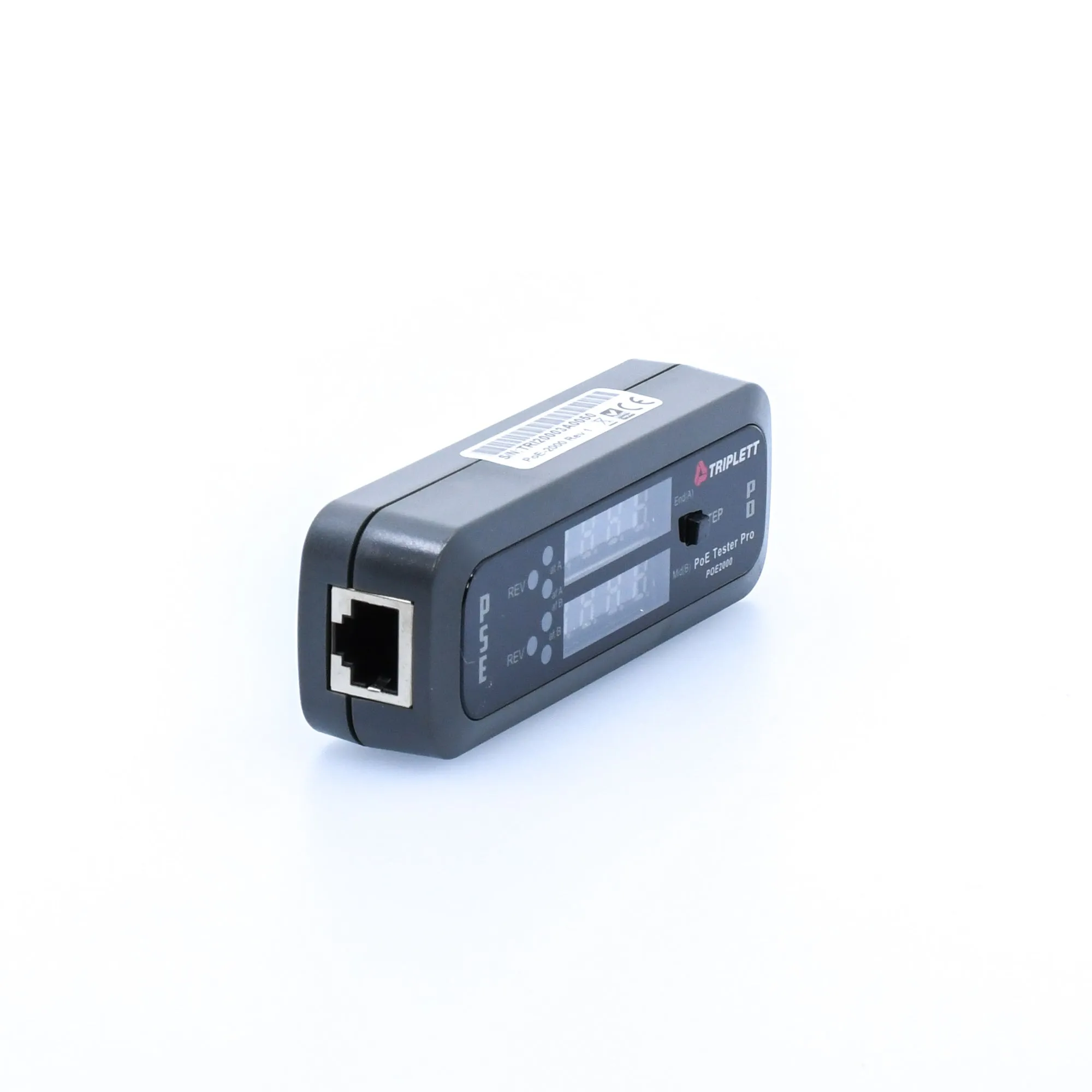 PoE Tester Pro™ : Inline Power Over Ethernet Detector Detects PSE-Type/Class, Power Source and More - (POE2000)