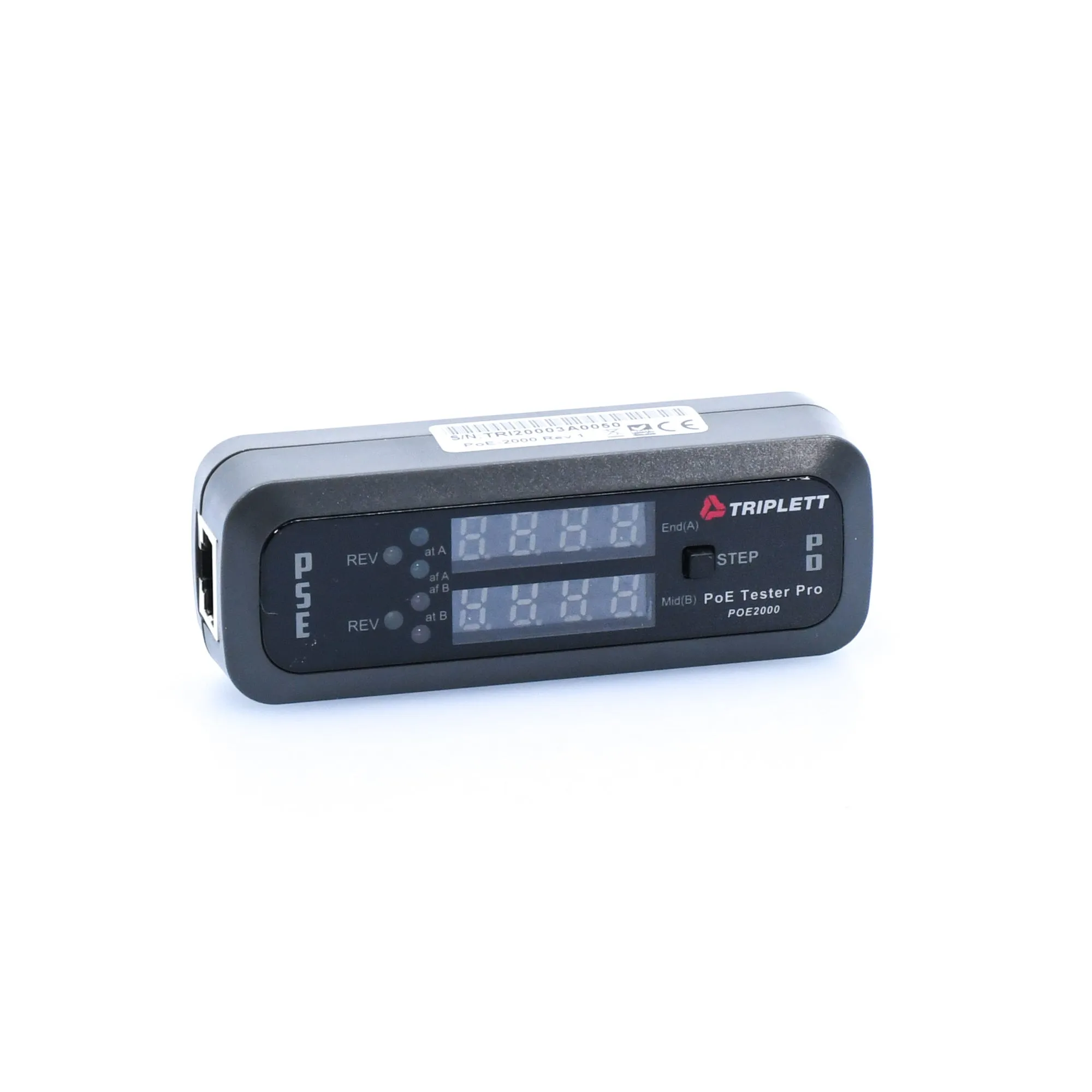 PoE Tester Pro™ : Inline Power Over Ethernet Detector Detects PSE-Type/Class, Power Source and More - (POE2000)
