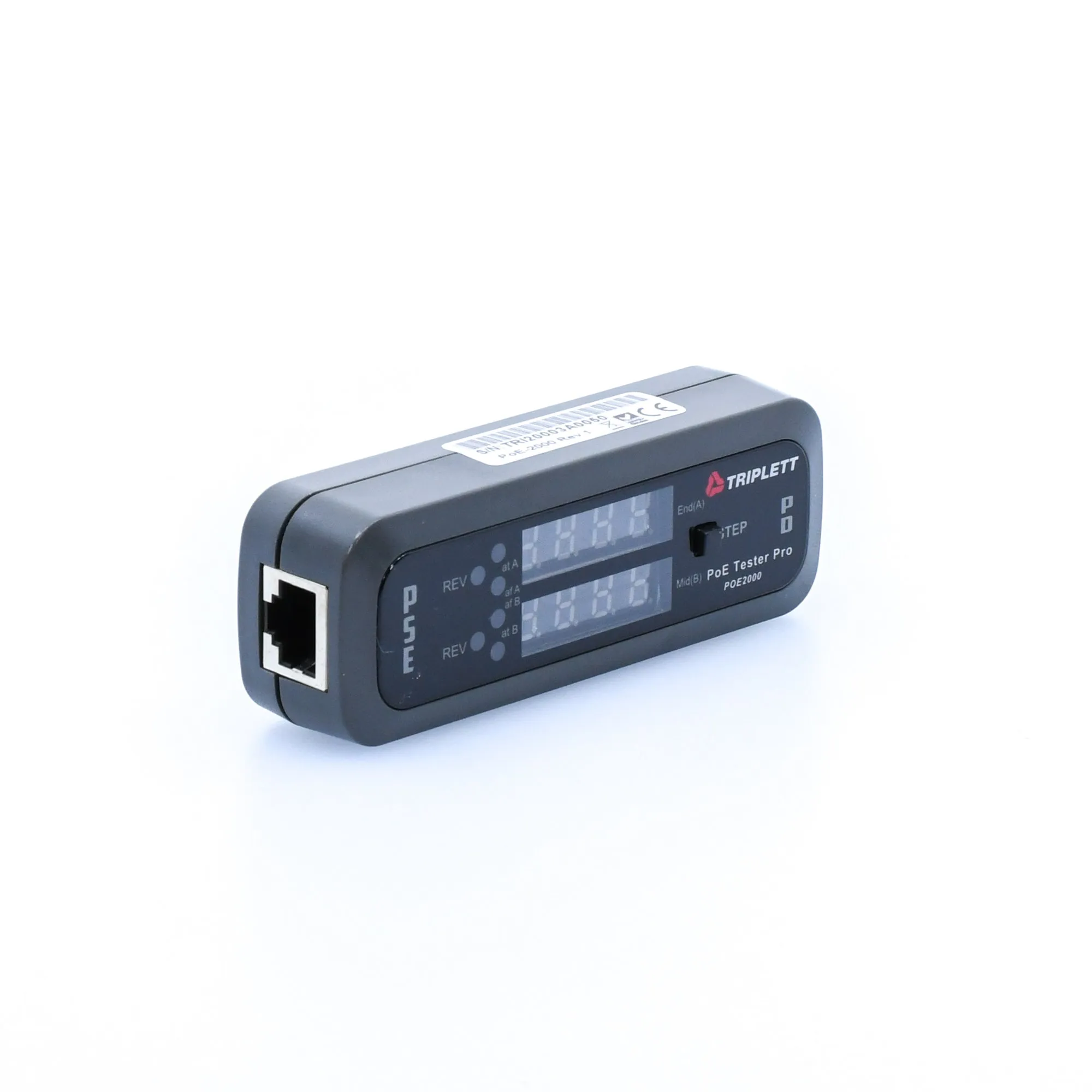 PoE Tester Pro™ : Inline Power Over Ethernet Detector Detects PSE-Type/Class, Power Source and More - (POE2000)