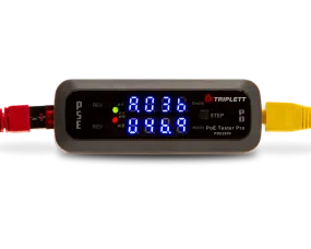 PoE Tester Pro™ : Inline Power Over Ethernet Detector Detects PSE-Type/Class, Power Source and More - (POE2000)