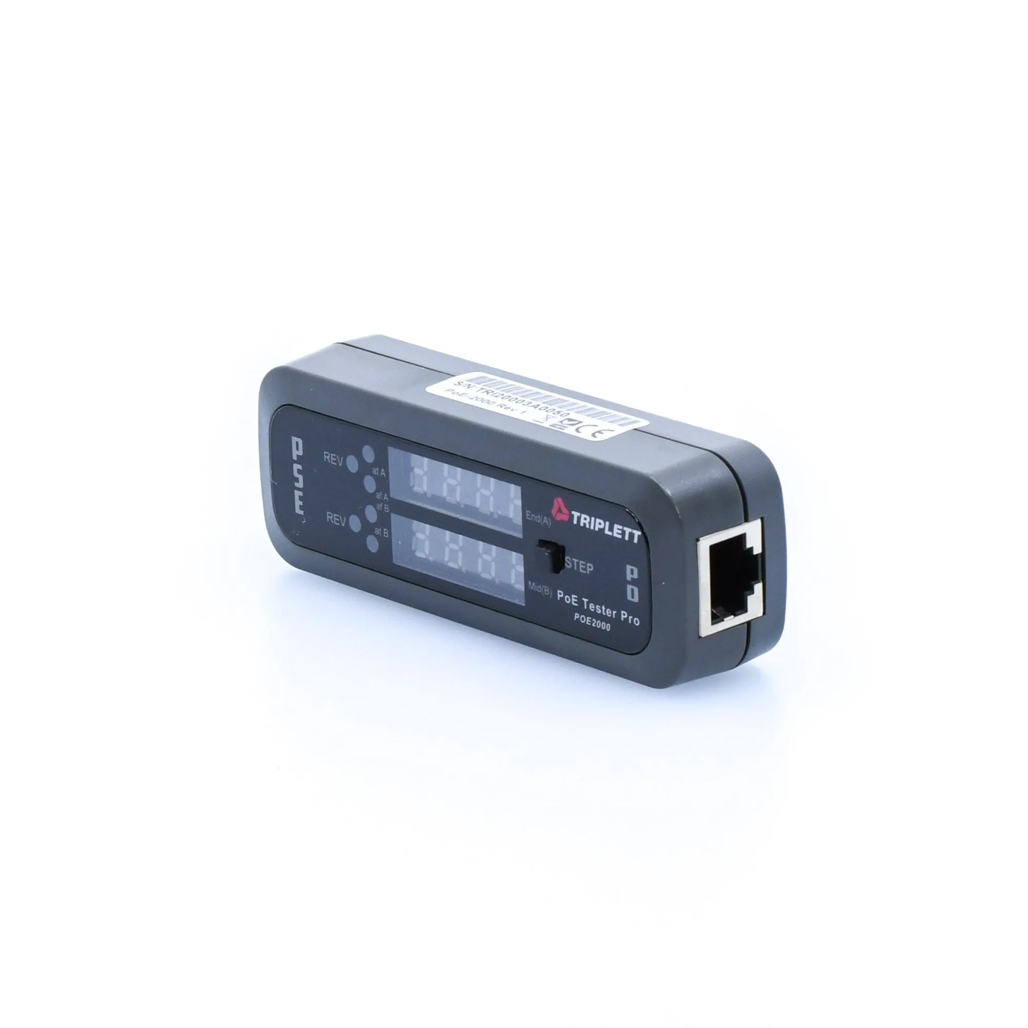 PoE Tester Pro™ : Inline Power Over Ethernet Detector Detects PSE-Type/Class, Power Source and More - (POE2000)