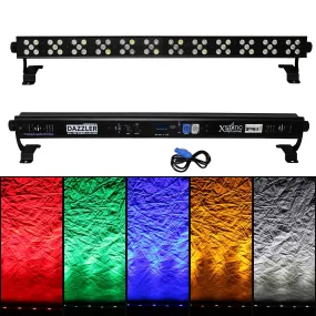 ProX X-BAR60RGBWA-B IRC Ultrabright DAZZLER Bar with 60 3W RGBWA LED in Black Housing