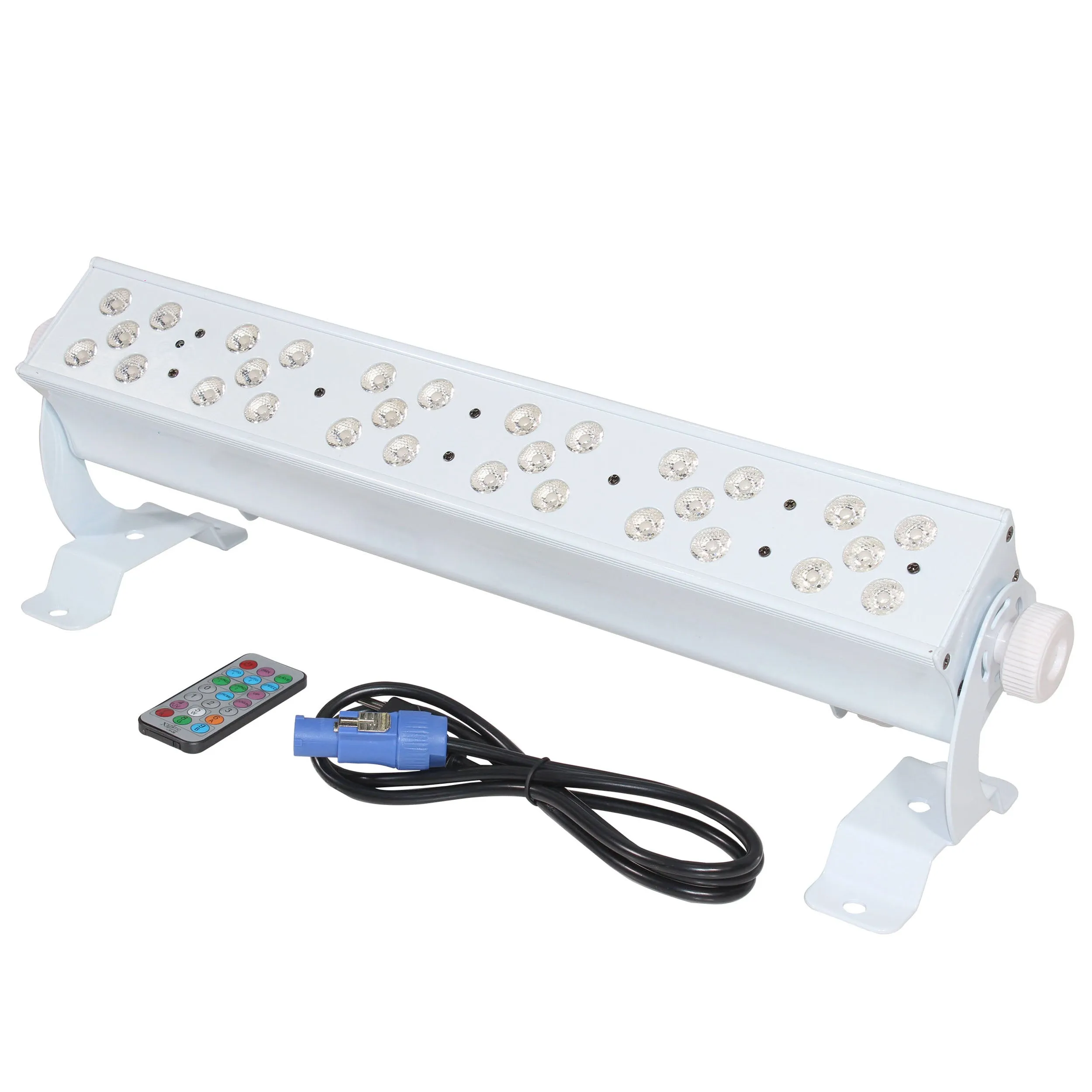 ProX X-DAZZLER JR-W Ultrabright DAZZLER JR 30x3W RGBWA LED Bar | White