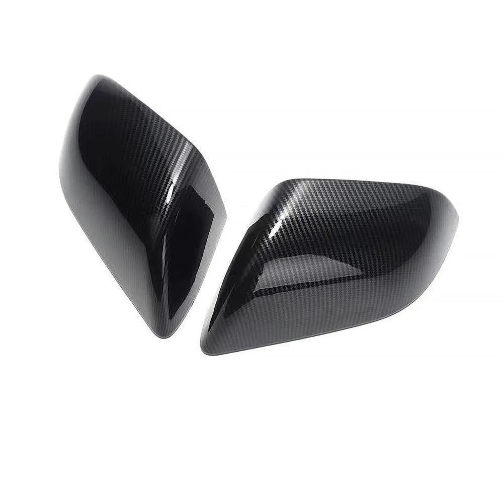Real Carbon Fiber Mirror Overlays (1 pair) For Model 3 & Y Highland