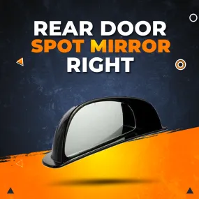 Rear Door Blind Spot Mirror HDX-815 Right - Each - Car Rear Seat Door Blind Spot Mirror Auxiliary Wide Side Rear View Mirror