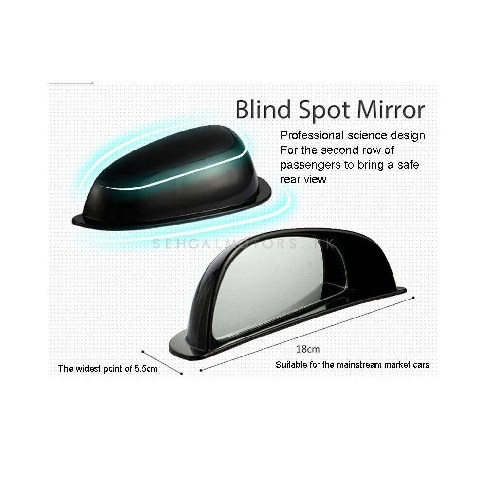 Rear Door Blind Spot Mirror HDX-815 Right - Each - Car Rear Seat Door Blind Spot Mirror Auxiliary Wide Side Rear View Mirror