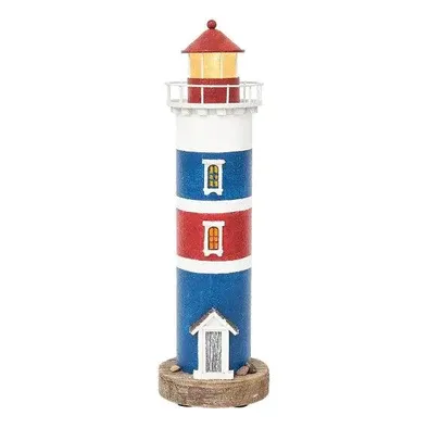 Resin Lighthouse with LEDs in 3 Colors