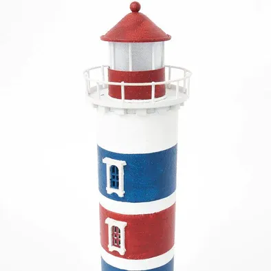 Resin Lighthouse with LEDs in 3 Colors