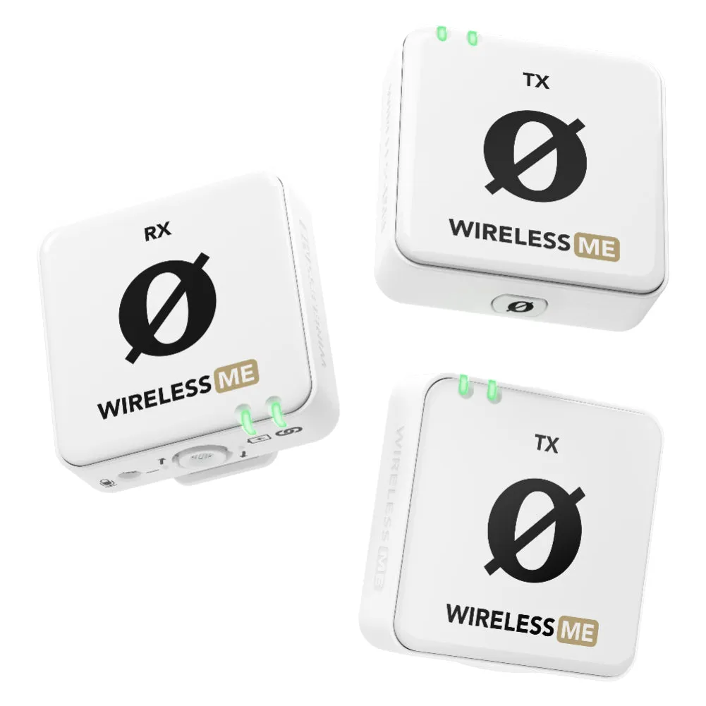 Rode Wireless ME Dual Compact Digital Wireless Microphone System (White)