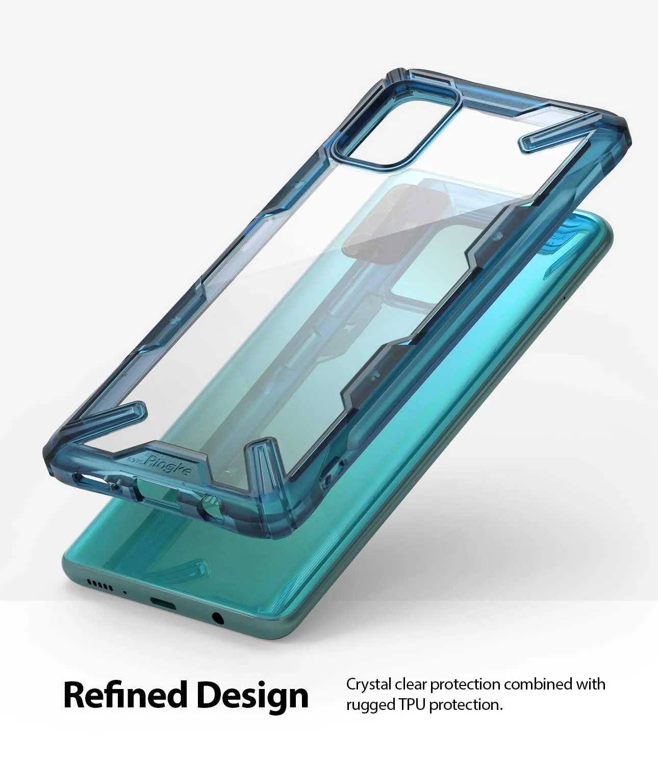 Samsung Galaxy A51 Back Cover Case | Fusion X Design - Space Blue