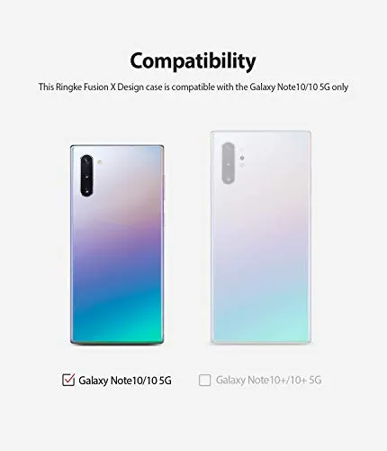 Samsung Galaxy Note 10/10 5G Back Cover Case | Fusion X