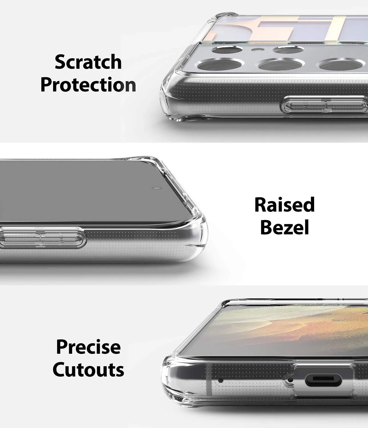 Samsung Galaxy S21 Ultra Back Cover Case | Fusion Design - Seoul