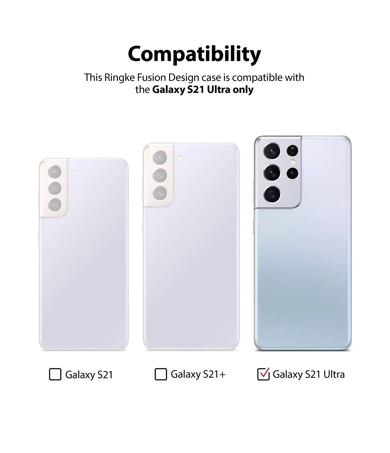 Samsung Galaxy S21 Ultra Back Cover Case | Fusion Design - Seoul