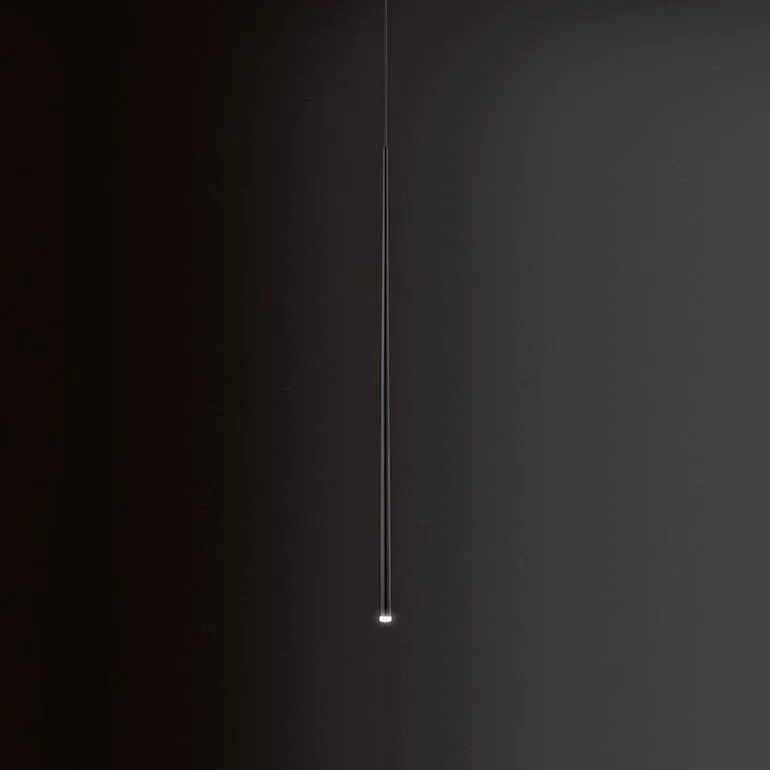 Slim 6 LEDs Pendant Black Carbon Fiber 0933