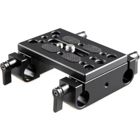 SmallRig Mounting Plate with 15mm Rod Clamps