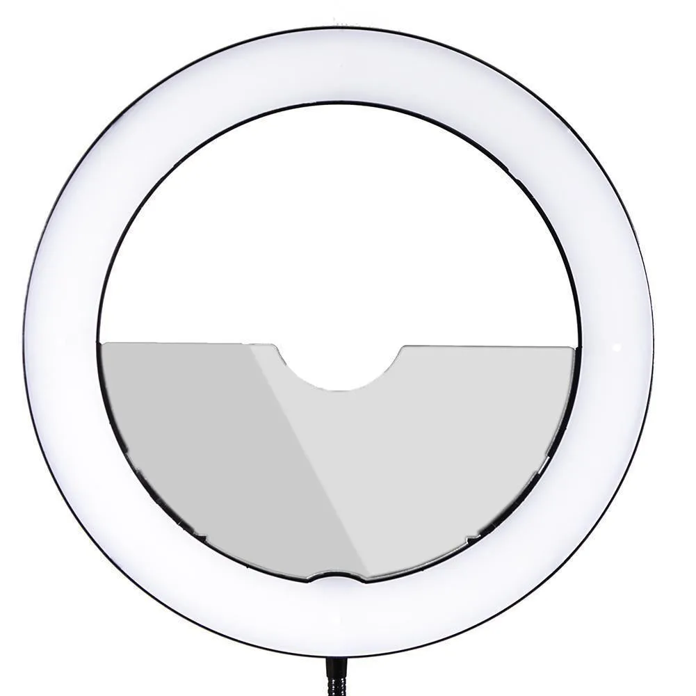 Spectrum Aurora Ring Light Selfie Mirror (Gold Luxe II Mirror Only)