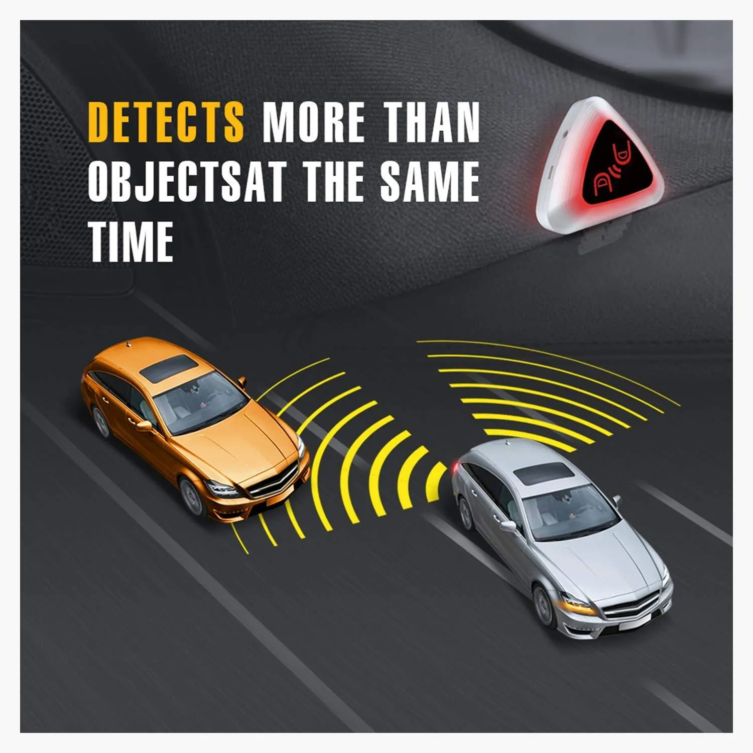STEEL MATE Universal Car Blind Spot Detection System BSD Lane Change Assistant LCA, Auto Safety Monitoring Assistants