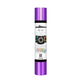 TeckWrap Bubble Free Mirror Chrome Adhesive Vinyl - Purple Magic | Lustrous & Bubble-Free