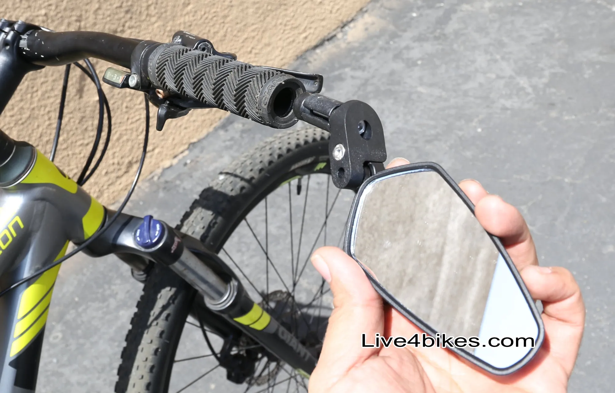 Universal Bicycle handlebar Bike Mirror Adjustable Safe Rearview Mirror -Live4bikes