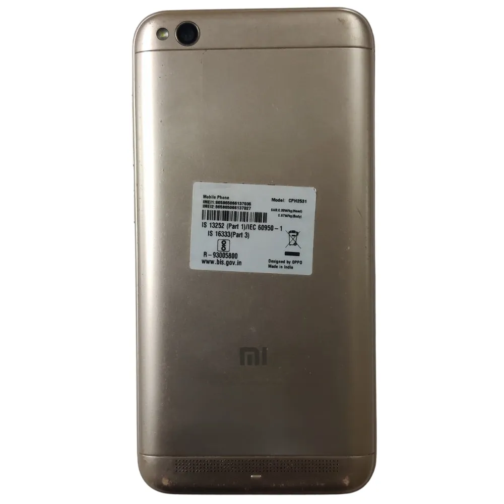 Used Xiaomi Redmi 5A 32GB 3GB RAM Gold