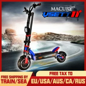 VSETT 11  11 Inch Off-Road Electric Scooter VSETT11  Upgraded ZERO 11X Pro Hoverboard Double Drive 60V 3000W Dual Motor VSSET