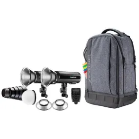 Westcott FJ200 Strobe 2-Light Backpack Kit with FJ-X3m Universal Wireless Trigger