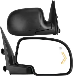 YITAMOTOR® 2003-2006 Chevy Silverado GMC Sierra, 03-06 Suburban Avalanche Tahoe Towing Mirrors