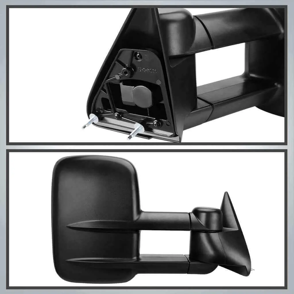 YITAMOTOR® Towing Mirrors For 88-98 Chevy GMC, C/K 1500 2500 3500 Pickup Truck